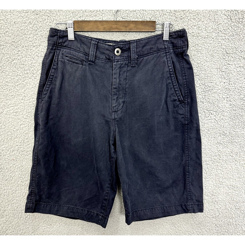 American Eagle Shorts Mens 30 Navy Blue Cotton Longboard Y2K Skater Surf Coastal